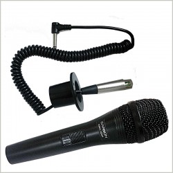Spiral Cable Dynamic Microphone
